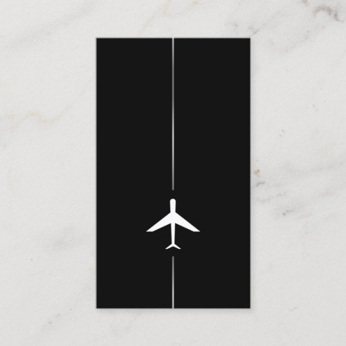 Minimalist Aviation Business Card