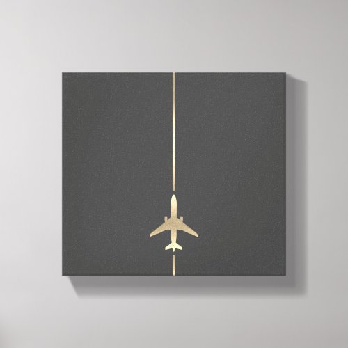 Minimalist Aviation Canvas Print