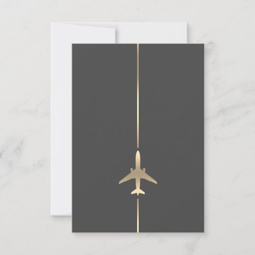 Minimalist Aviation Card