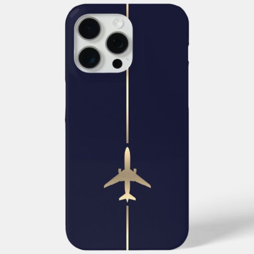 Minimalist Aviation iPhone 15 Pro Max Case
