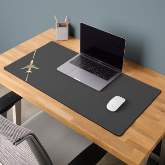 Minimalist Aviation Desk Mat