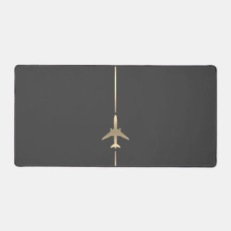 Minimalist Aviation Desk Mat