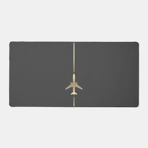 Minimalist Aviation  Desk Mat