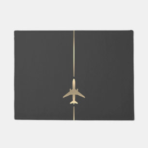 Minimalist Aviation Doormat