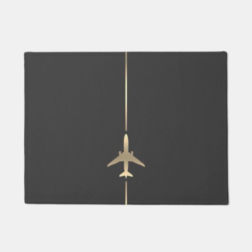 Minimalist Aviation Doormat