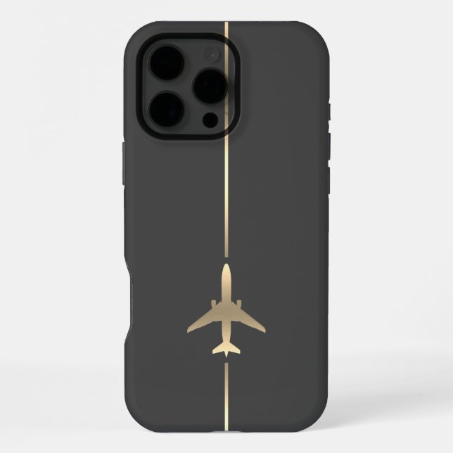Minimalist Aviation iPhone Case (Back)