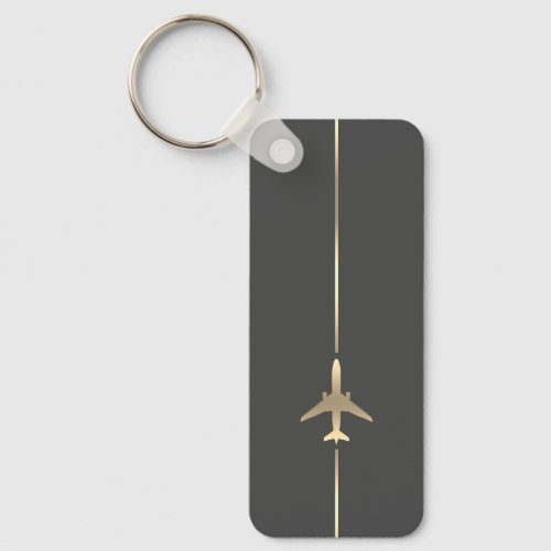 Minimalist Aviation Keychain
