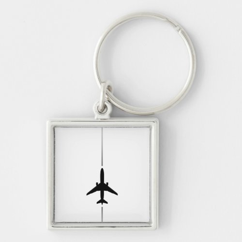 Minimalist Aviation Keychain