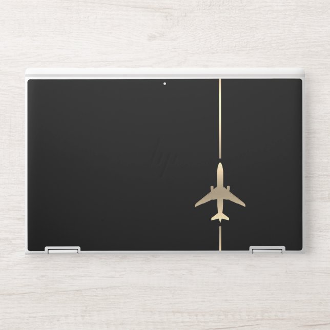 Minimalist Aviation Laptop Skin (Front)