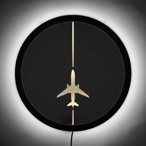 Minimalist Aviation  LED Sign