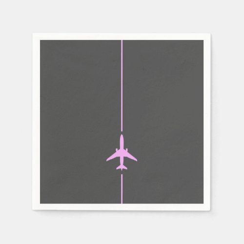 Minimalist Aviation Napkins