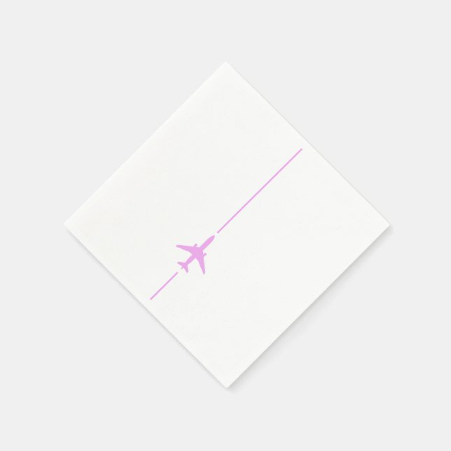 Minimalist Aviation Napkins (Corner)