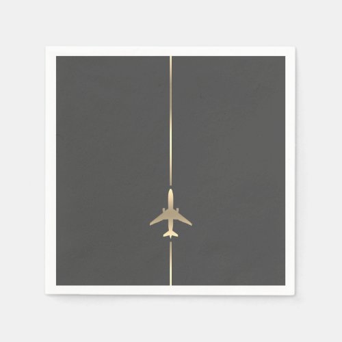 Minimalist Aviation Napkins