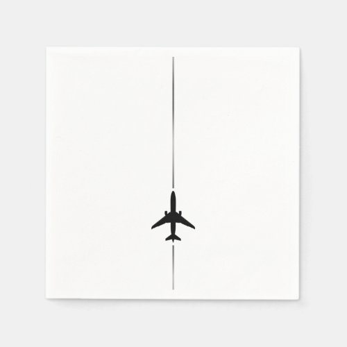 Minimalist Aviation Napkins