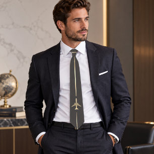 Minimalist Aviation Neck Tie