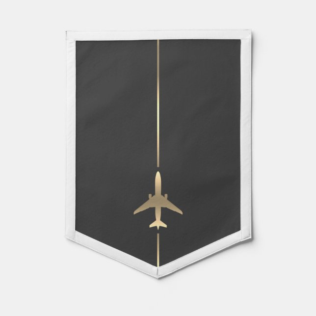 Minimalist Aviation Pennant (Front)