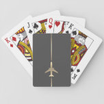 Minimalist Aviation Playing Cards at Zazzle