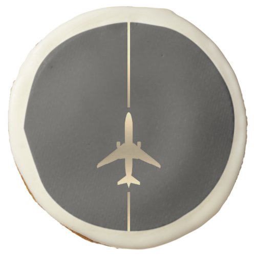 Minimalist Aviation Sugar Cookie