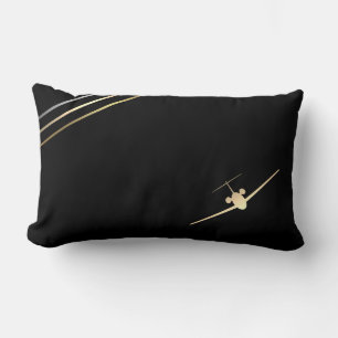 Minimalist Aviation Throw Pillow
