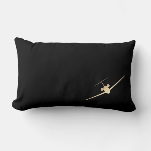 Minimalist Aviation Throw Pillow