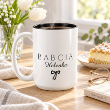Minimalist Babcia [Name]