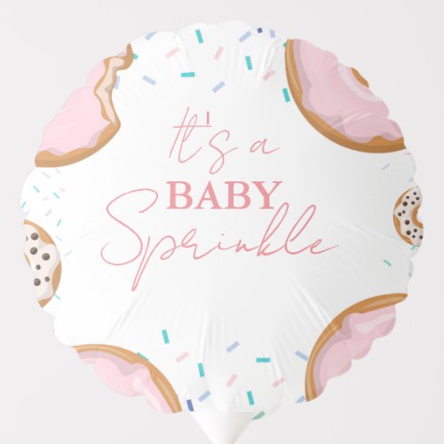 Minimalist Baby Sprinkles Baby shower  Balloon