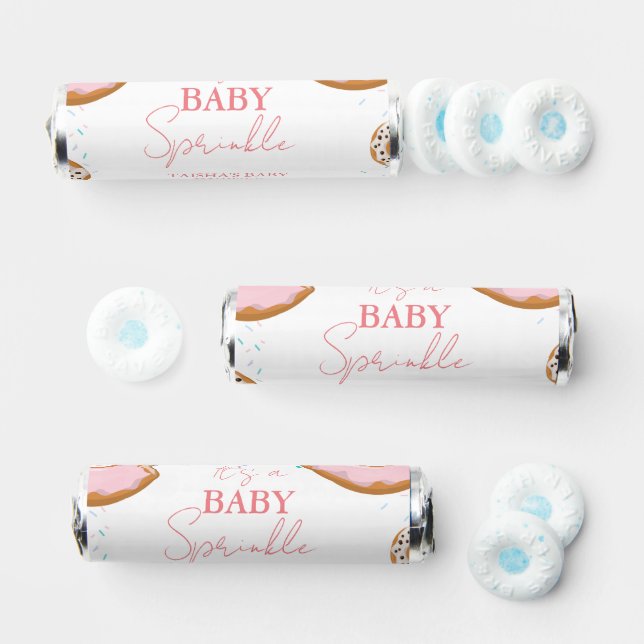 Minimalist Baby Sprinkles Baby shower  Breath Savers® Mints (Assorted)