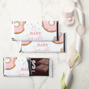 Minimalist Baby Sprinkles Baby shower Hershey Bar Favors