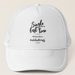 Minimalist Bachelorette Party Trucker Hat