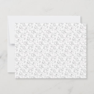 Minimalist Back To School Name Design Note Card