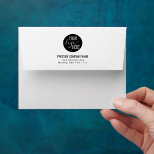 Minimalist Basic Professional Company Logo Envelope