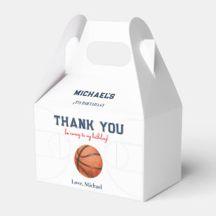 Minimalist Basketball Gable Gift Box