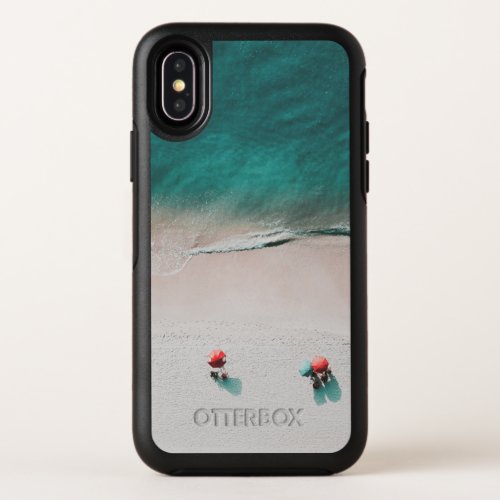 Minimalist Beach and Ocean Photo OtterBox Symmetry iPhone XS Case