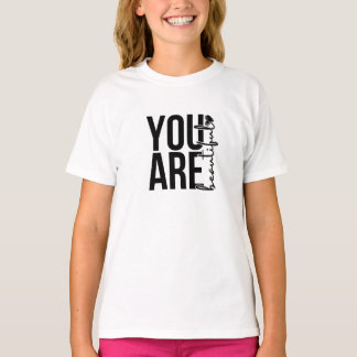 Minimalist “Beautiful” Typography Design – Black a T-Shirt