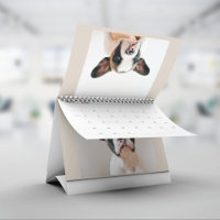 Minimalist Beige Scrapbook Pet Photo