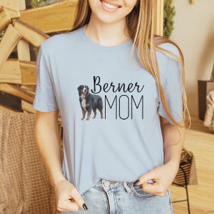 Minimalist Berner Mom Gift Bernese Mountain Dog T-Shirt