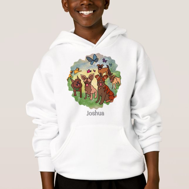 Minimalist Besties Forever during the Holidays  Hoodie (Front)