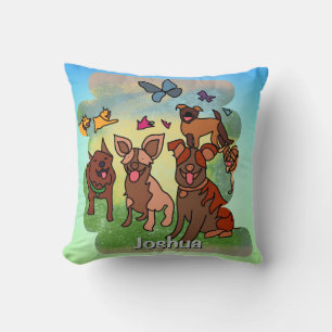 Minimalist Besties Forever during the Holidays Throw Pillow