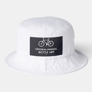 Minimalist Bicycle Art Bucket Hat