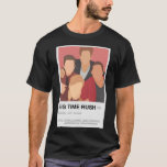 Minimalist Big Time Rush Pantone   T-Shirt