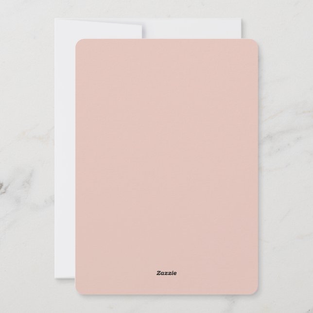 Minimalist Birthday Cake Card – Elegant Pastel Pin (Back)