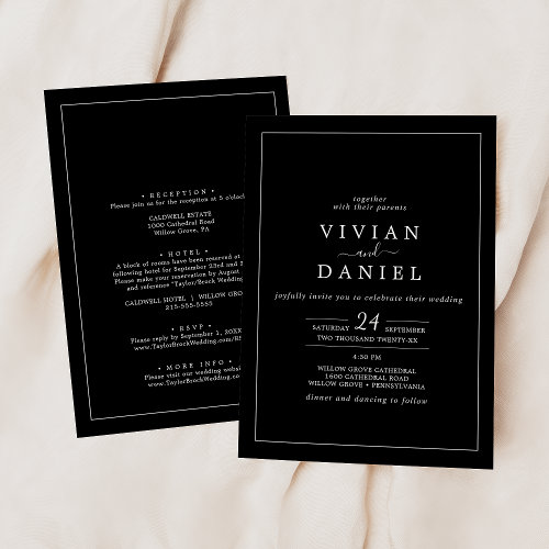 INVITATIONS - CHIC INVITATION SUITES