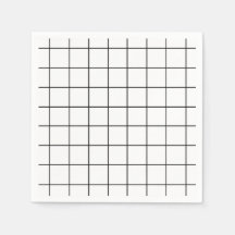 Minimalist Black And White Grid