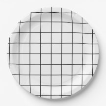 Minimalist Black And White Grid