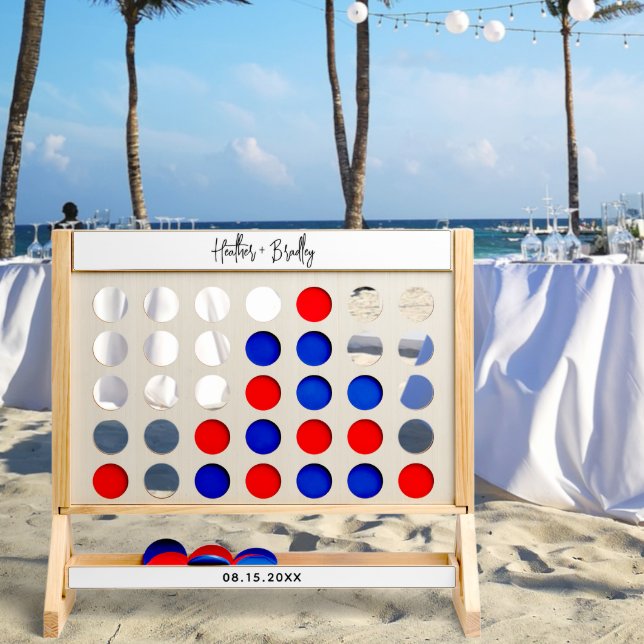 Minimalist Black and White Modern Wedding Fast Four (Wedding)