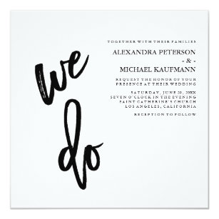 black and white wedding invitations zazzle