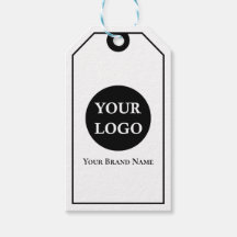 Minimalist Black Border Business Product Hang Tag