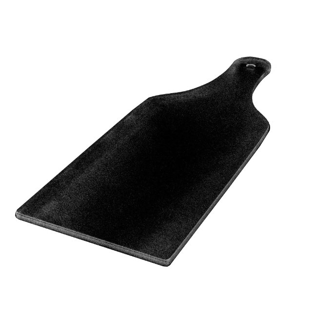 Minimalist Black Cat Silhouette  Cutting Board (Corner)
