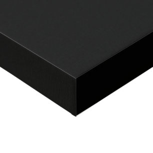 Minimalist Black Cat Silhouette Faux Canvas Print