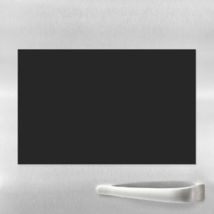 Minimalist Black Cat Silhouette Magnetic Dry Erase Sheet